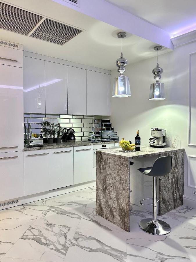 Hanza Tower Apartament Times Square Stettino Esterno foto