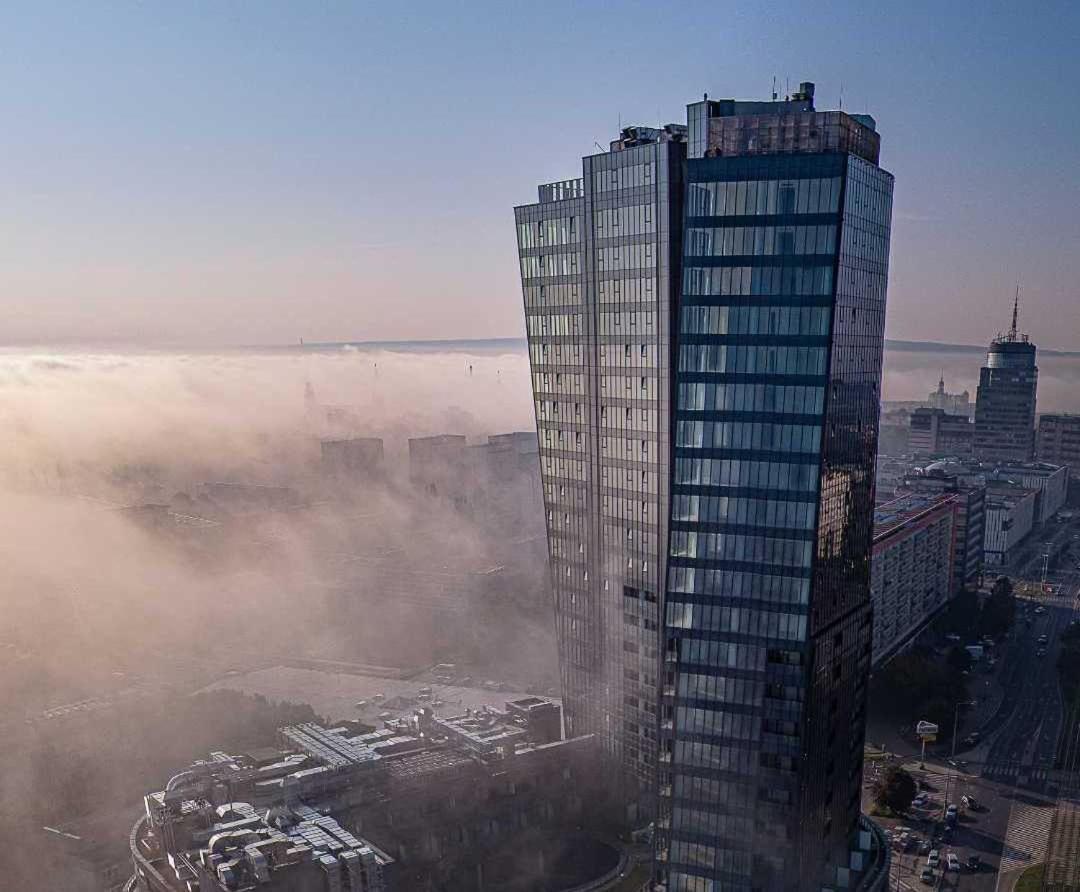 Hanza Tower Apartament Times Square Stettino Esterno foto